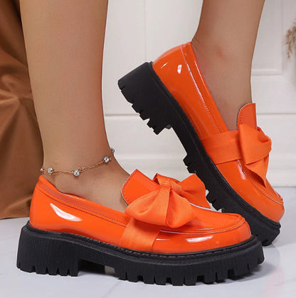 Chaussures Cuir Vintage à Fleur